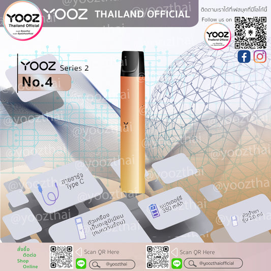 Yooz Device Series 2 : No. 4 (Shiny Colors) สีเงา